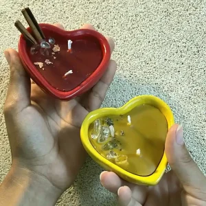 Corazones de cerámica