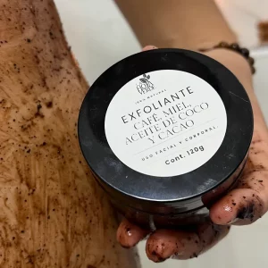 Exfoliante facial y corporal de Café y Cacao